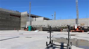 Madison Gym construction 